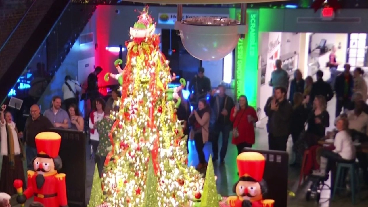 roanoke city market building lights tree kicks off holiday christmas lights near me 2018 roanoke va